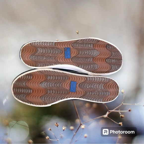Keds Black Lace Slip On Sneakers Sz 8 - Picture 4 of 5